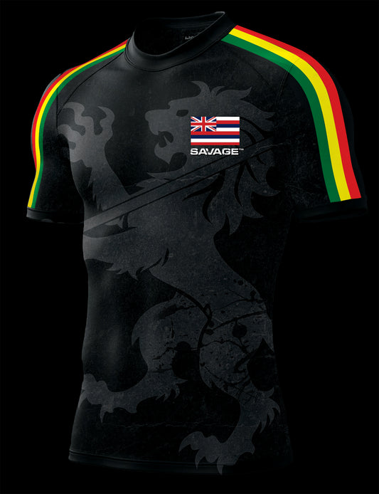 Savage Rebel Division Short-sleeve Rash Guard