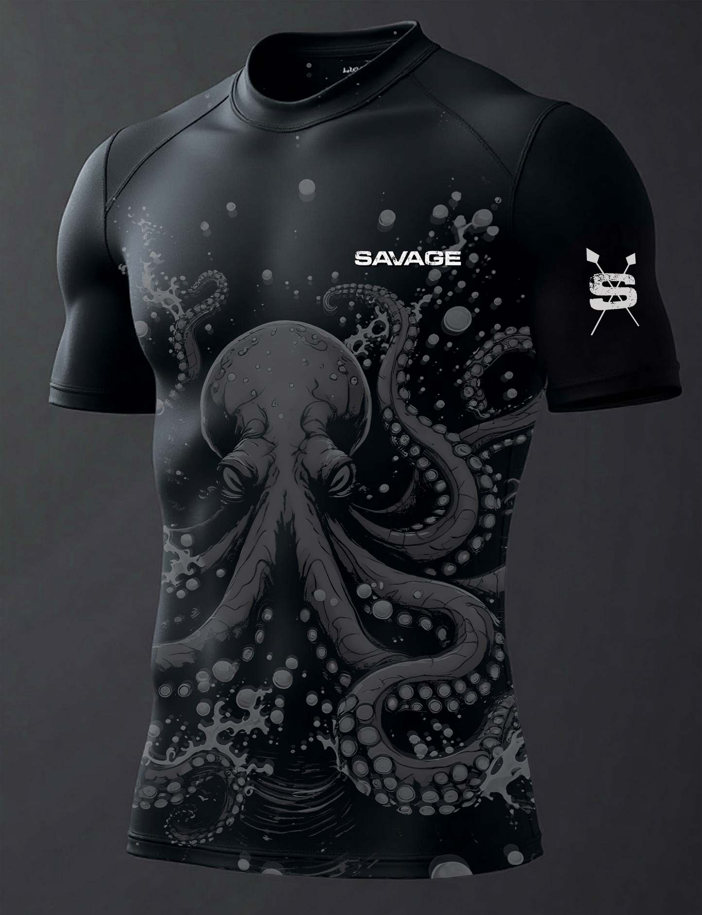 Savage Tako (Octopus) Rash Guard