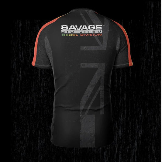 Savage Rebel Division Short-sleeve Rash Guard